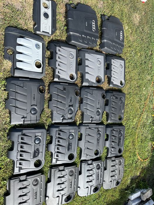 Декоративна кришка двигуна Volkswagen Audi Skoda крышка двигателя VAG