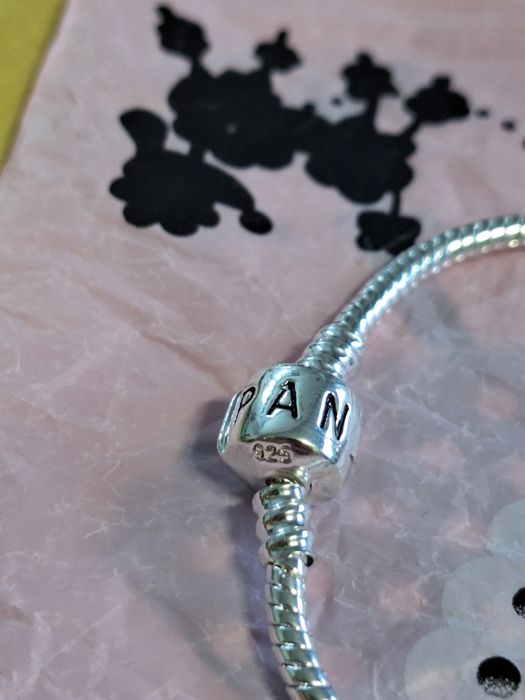 Pulseira Pandora 6 pingentes rosa