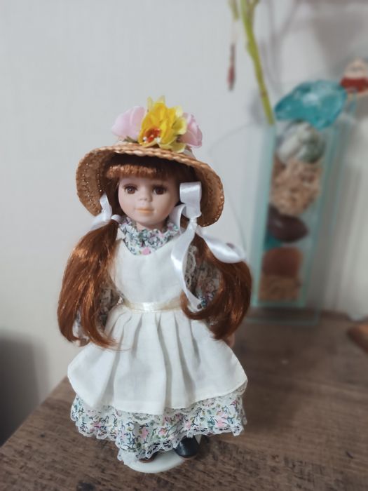 Ляльки порцеляна, фарфорові ляльки, кукла фарфоровая вінтаж