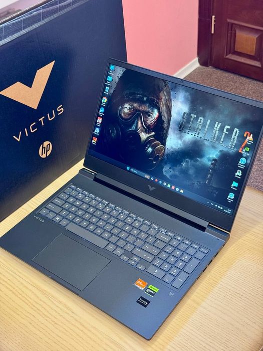 Топовый игровой ноутбук HP-Victus-16 (AMD R7-7840HS/RTX4050-6Gb-120W)