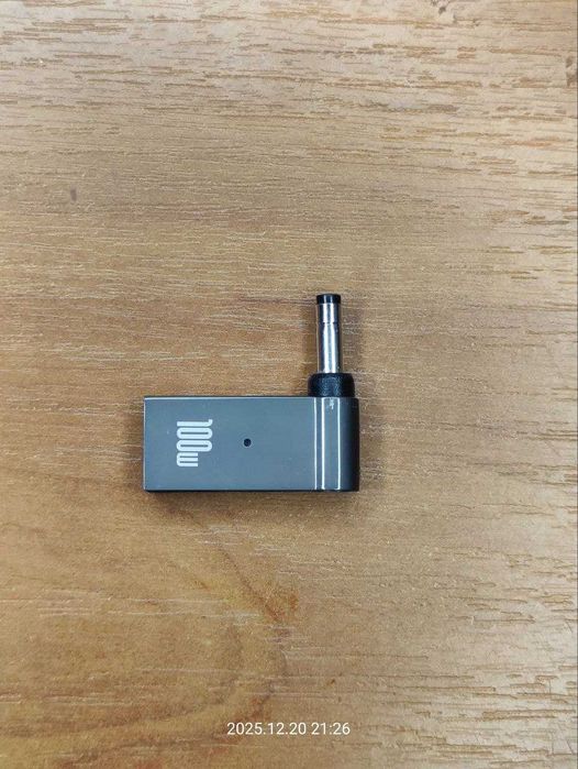 Перехідник STLab USB Type-C на DC 4.5x3.0mm + PD Triger 20V for Dell