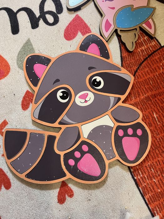 Деревяний пазл складанка