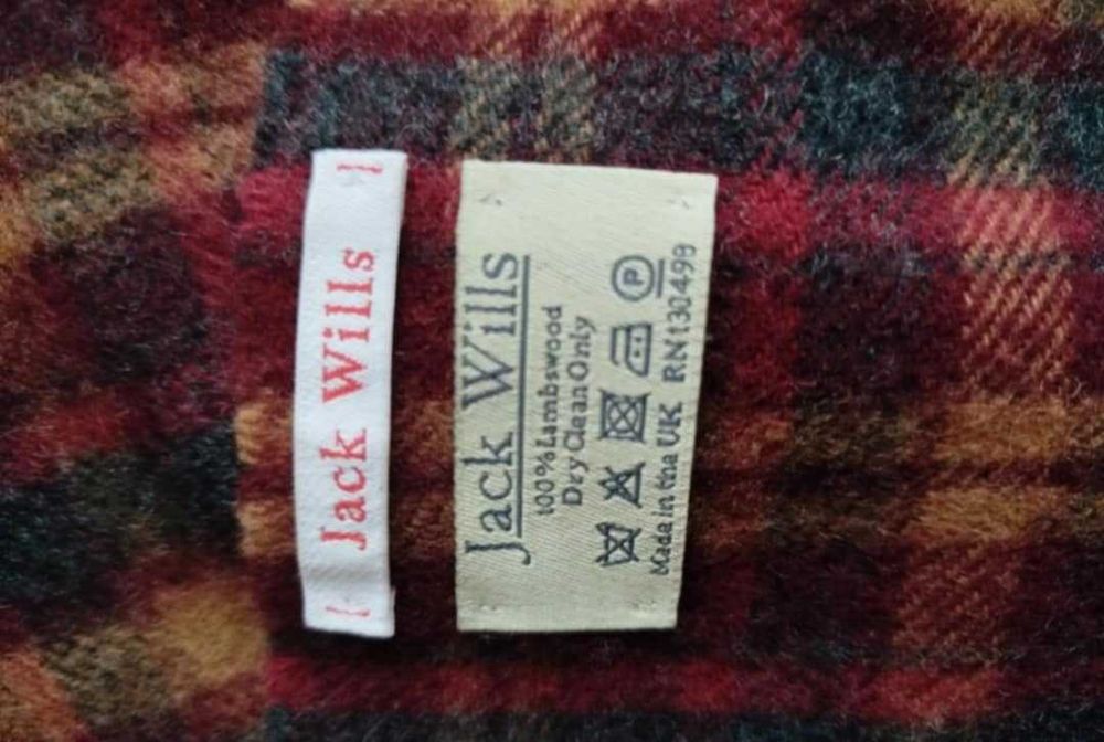 Jack Wills szal meski wełniany