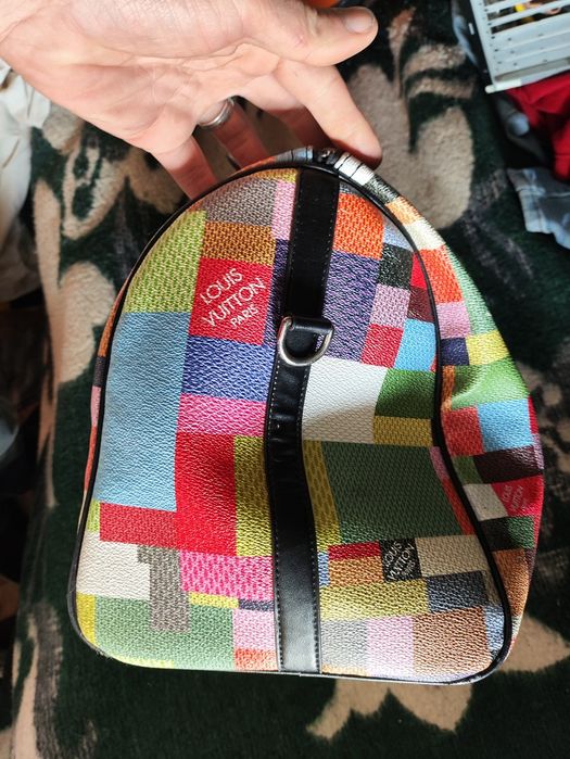 сумка Louis Vuitton Keepall Bandouliere 50 з колекції Multicolor 3D Gr