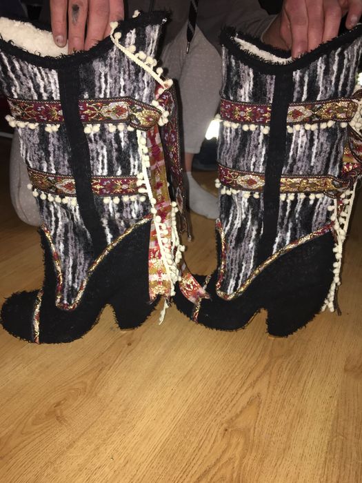 Buty na lekkim obcasie