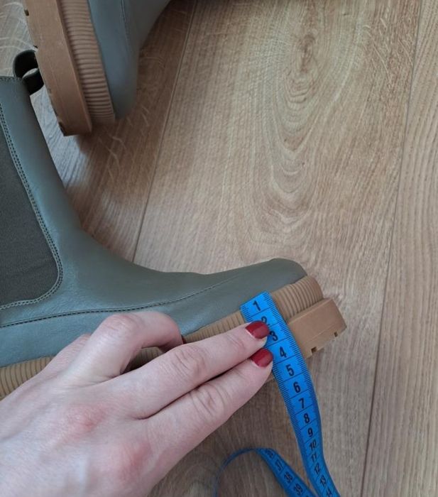 Женские демисезонные ботинки полуботинки на тракторной подошве