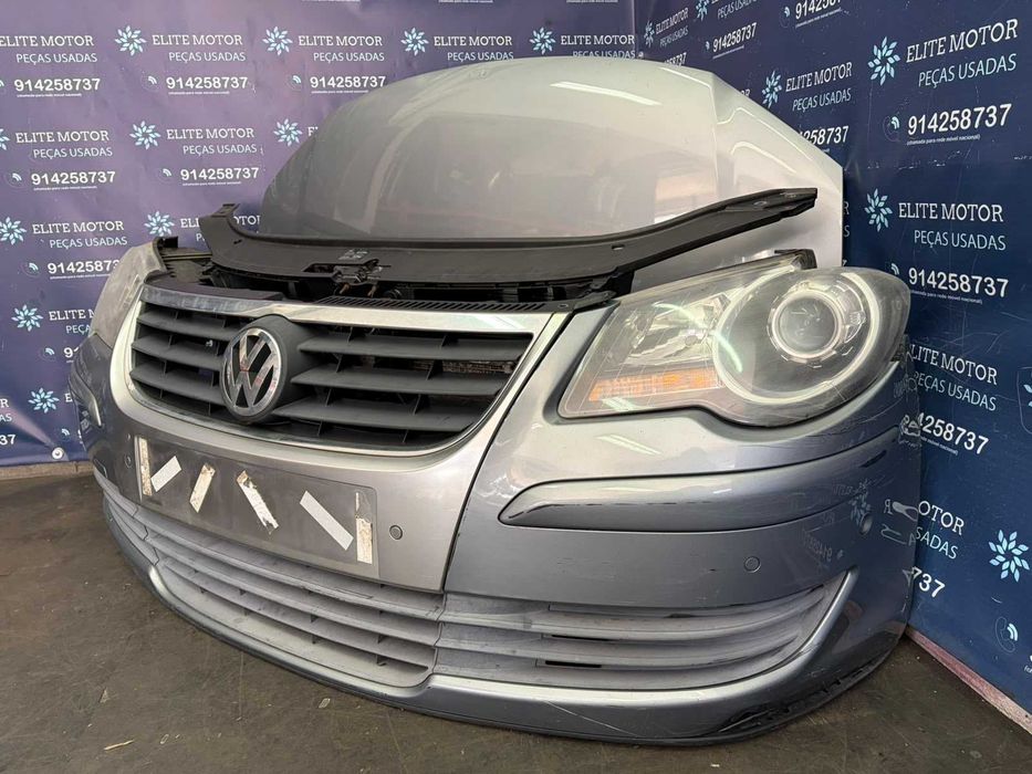 Frente completa usada VW TOURAN 1T0 FACELIFT RESTYLE parachoques capot oticas guardalamas radiador reforço