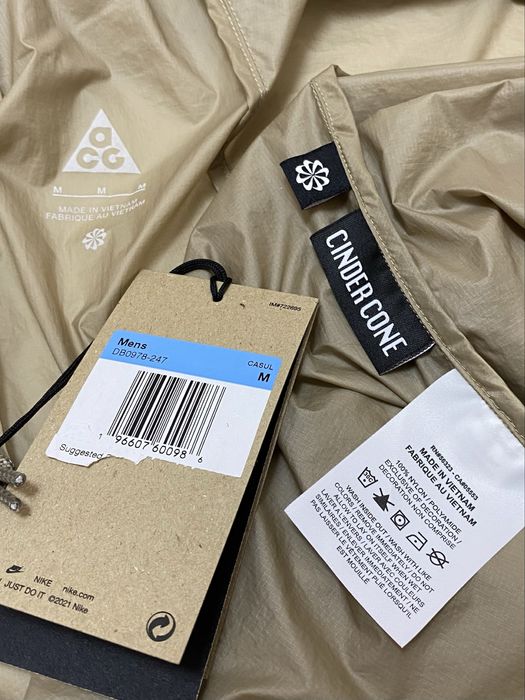 Вітровка Cinder Cone Nike ACG { S , M , L } ультралайт куртка найк ацг DB0978-247
