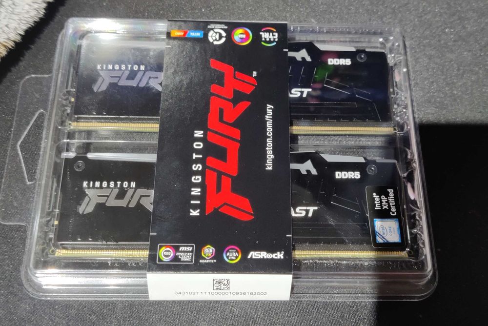 Kingston FURY Beast DDR5 32GB 6000MHz CL30 (2x16GB) нова