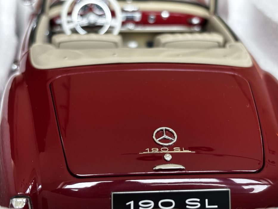 Mercedes-Benz 190 SL 1:18 red AutoArt Millennium rzadki