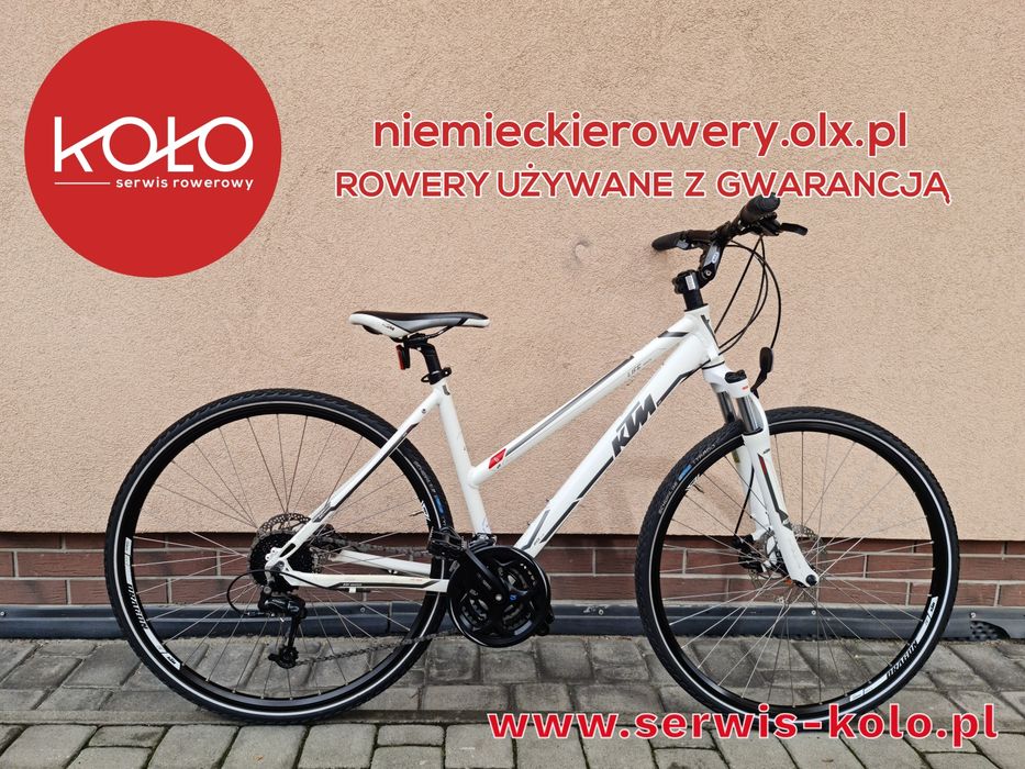 Rower damka damski crossowy KTM koła 28 SHIMANL DEORE aluminium okazja