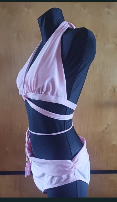Bikini dwuczęściowe róż - nowe!!
