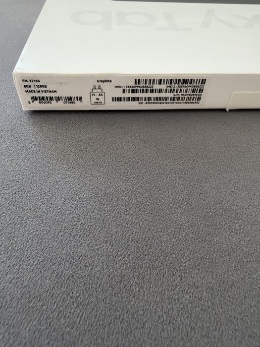 Tablet Samsung Galaxy Tab S9 SM-X716B 8GB 128 GB