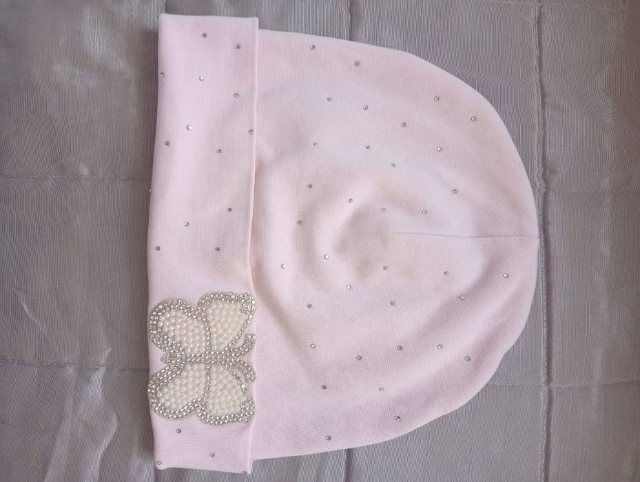 Шапочка трикотажная для девочки