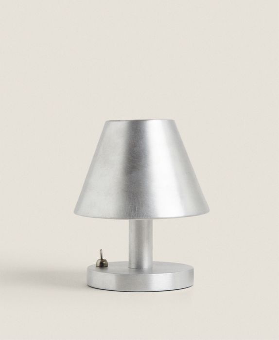 Candeeiro De Mesa Metal Pequeno Zara Home NOVO