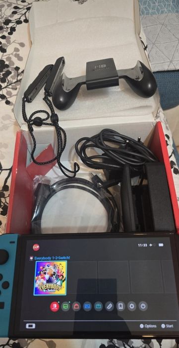 Nintendo Switch Oled + 3 gry