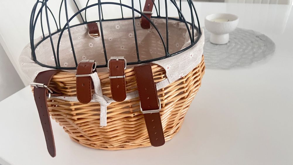 Kosz wiklinowy dla zwierząt