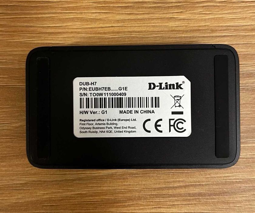 D-Link DUB-H7 - aktywny hub USB 2.0, 7 portów + zasilacz