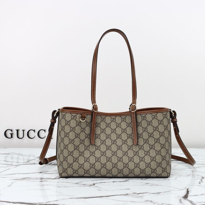 Сумка Gucci Emblem medium tote bag , жіночий шопер гучі, жіноча шкіряна сумка на плече
