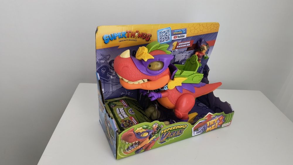 Super Things Zings aDinozaur Superdino V-Rex