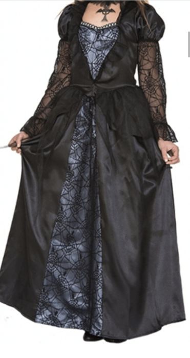 Fato Rainha Malvada Hallowen