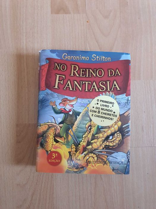 Livro Jerónimo Stilton - No reino da fantasia