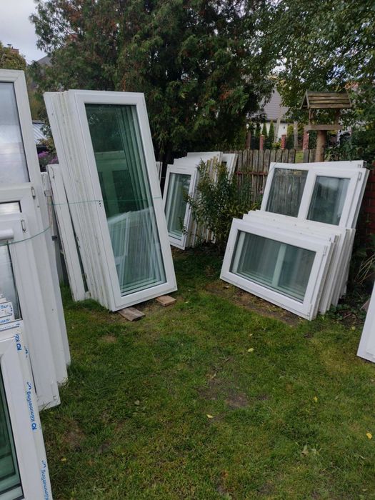 Drzwi balkonowe używane z Niemiec