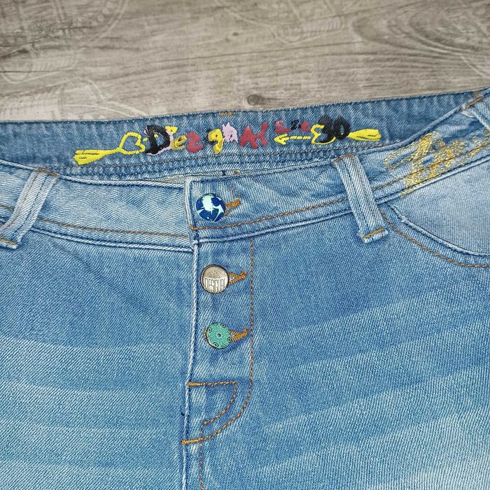 Desigual spodenki krótkie jeans oryginalne ideał dla M/L