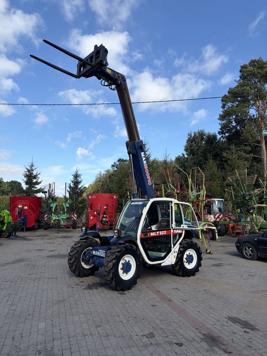 Mini ładowarka teleskopowa Manitou MLT 523 turbo