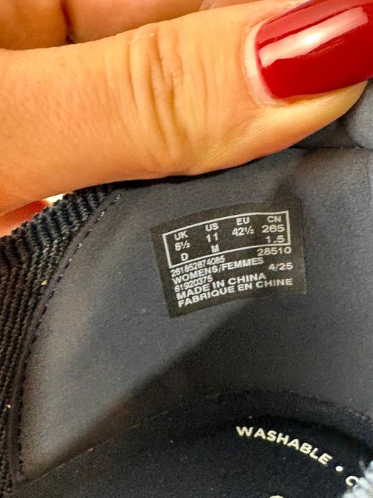 Жіночі легкі текстильні мокасини сліпони Clarks Ezrinn 42 розмір