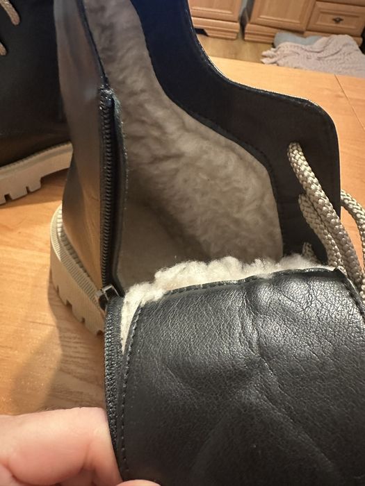 Damskie buty skórzane