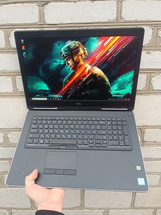 8гб відеокарта 17.3", Ігровий ноутбук DELL (i7 6820HQ/16/1000/P4000)