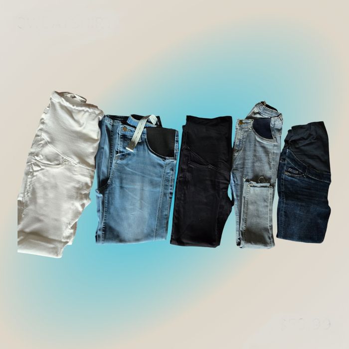 Calças para grávida - 5 pares