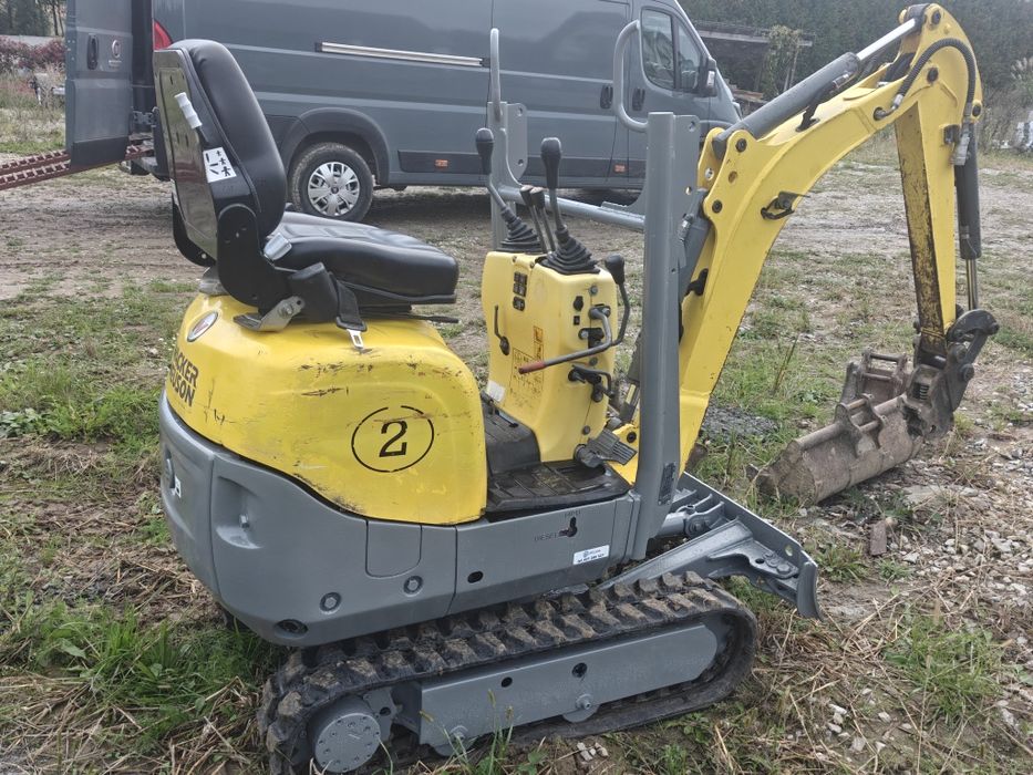 Minikoparka Wacker sprzedana