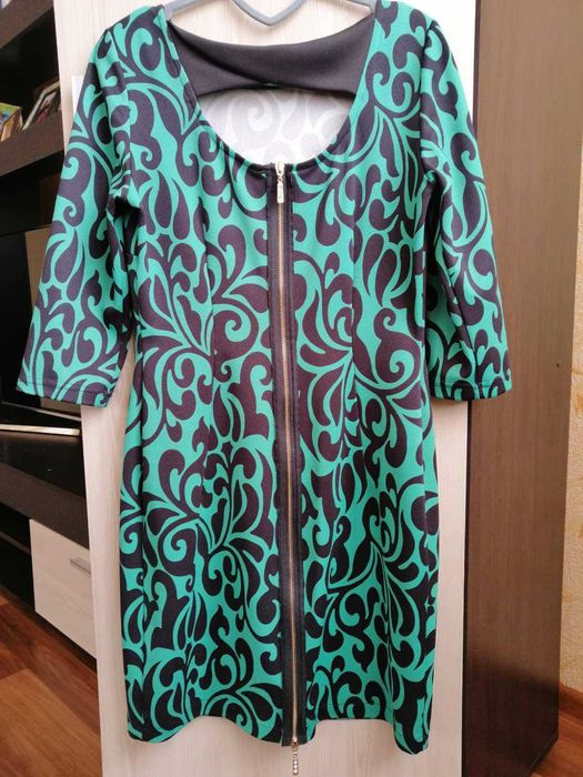 Нарядное платье, святкова сукня, зелена сукня, зелёное платье