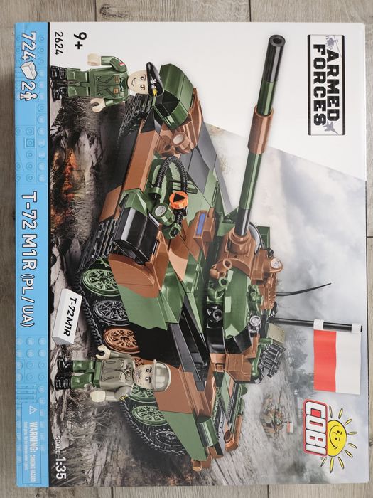 Zestaw klocków Cobi 2624 Czołg T-72M1R