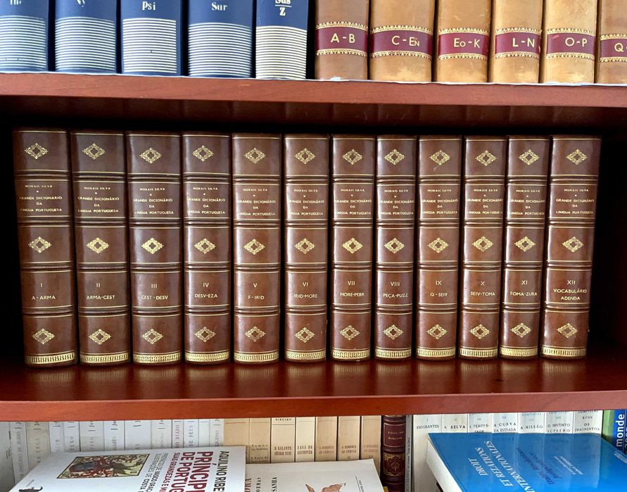 Grande Dicionário da Língua Portuguesa de Morais Silva(12 volumes)