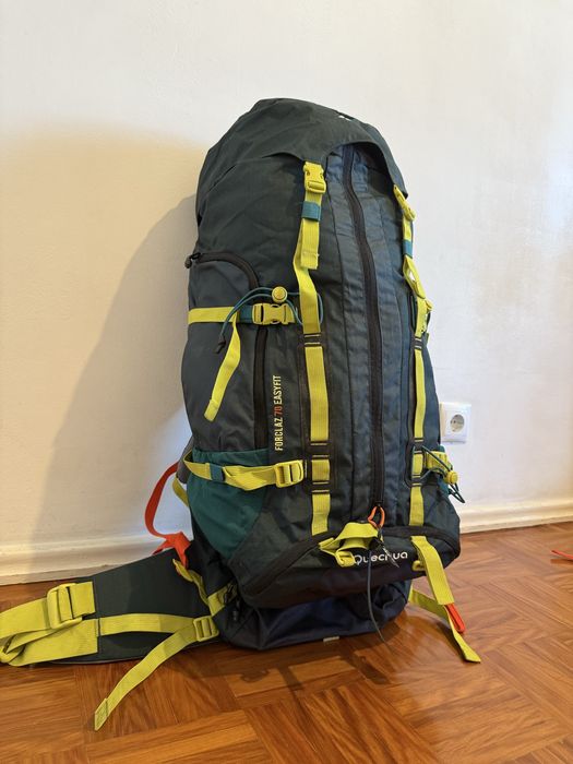 Backpack Quechua Forclaz 70 Easyfit Mochila Viagem Trekking