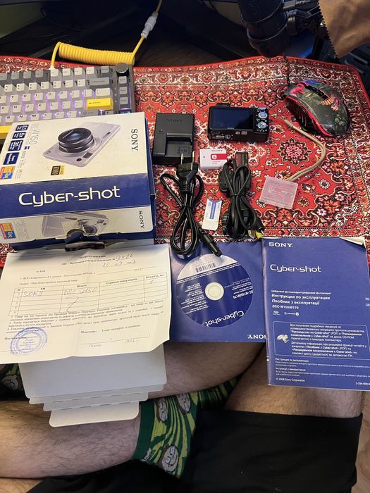 Фотоапарат sony cyber-shot Dsc-w150