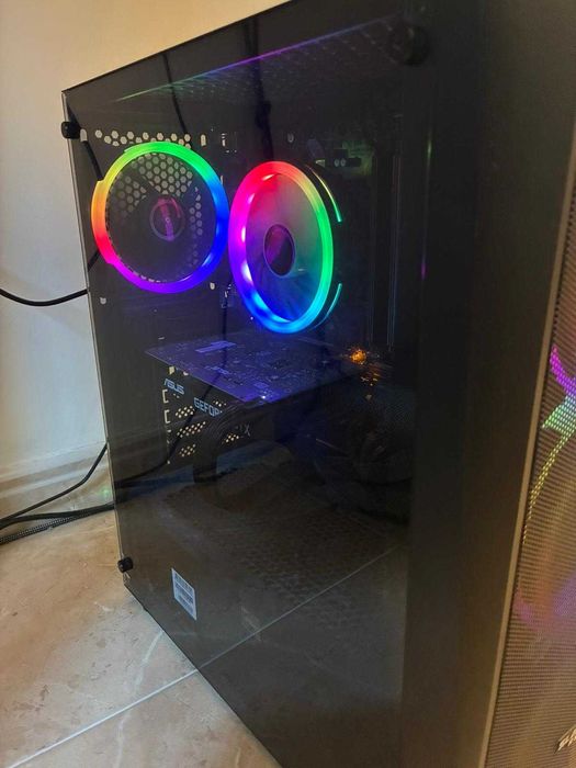 PC Gaming com monitor Asus - Ryzen 5 3600 | GTX 1660 super | 16GB RAM