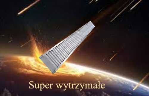 Najazdy aluminiowe do koparek, maszyn, kosmiczna jakość najlepsze ceny