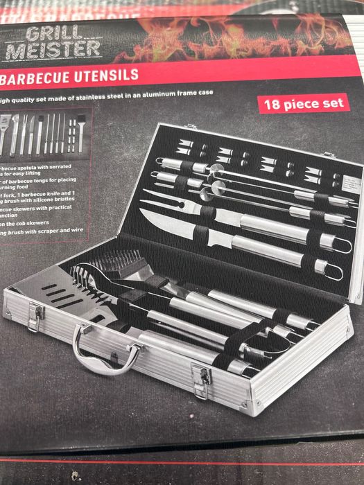 Sztućce do grillowania