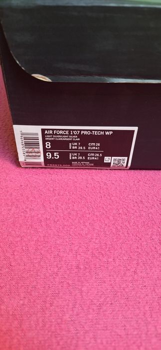 Buty Nike Air Force 1 Waterproof r.41 Nowe