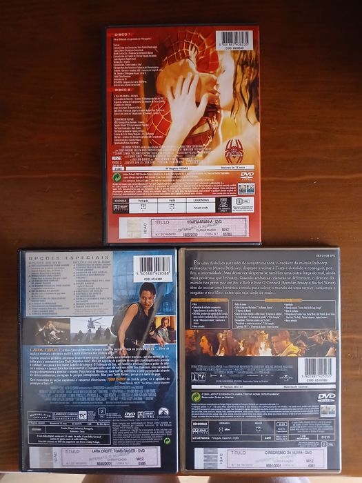Dvd's filmes icónicos