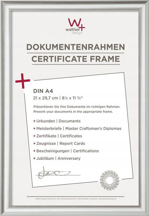 Ramka na jedno zdjęcie Walther design 29,7 x 21 cm