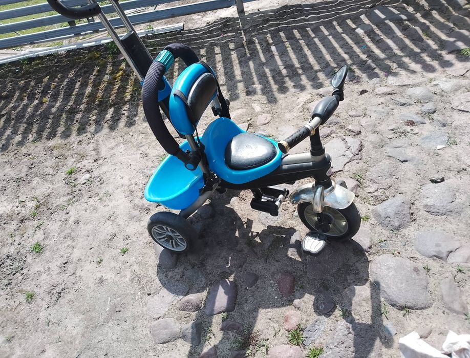 Jeździk na pedały pchacz dla dziecka