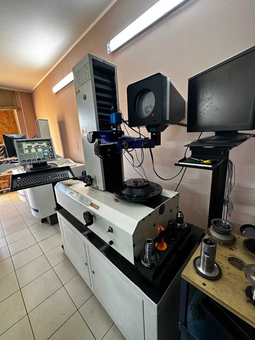 Измерительный станок ZOLLER. Микроскоп  для настройки инструмента