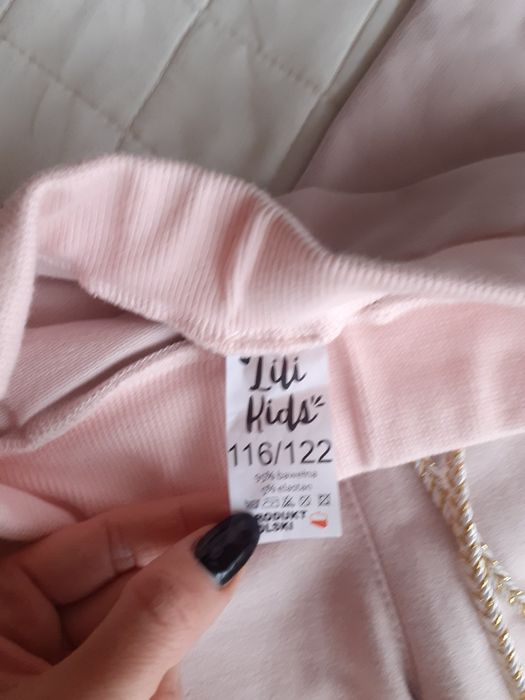 Dres 116/122 bluza spodnie dresowe