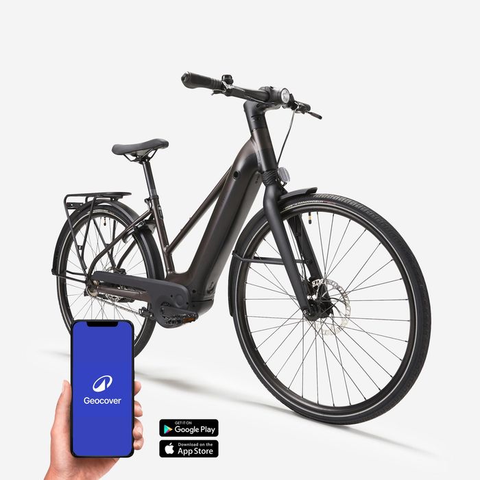 Bicicleta Elétrica de Cidade com Motor Automático Owuru Quadro Baixo