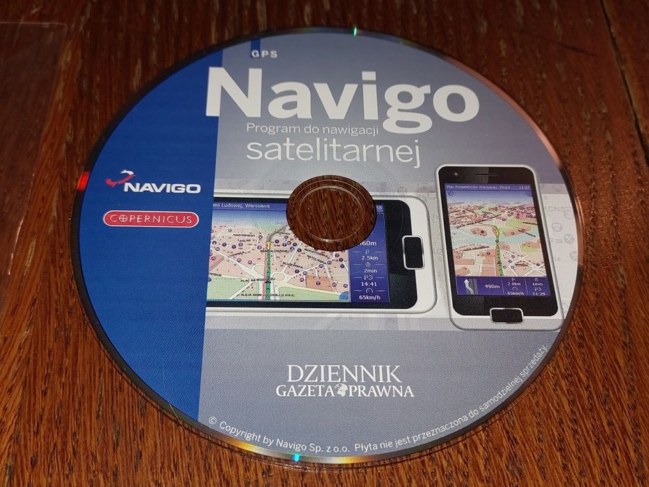 NAVIGO Mapa Polski SYSTEM nawigacji mapa NAVIGO 2 GPS PDA PL 3CD=6zł